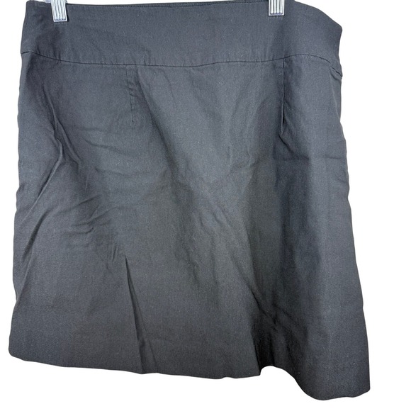 Charter club Skort Skirt size 12 black. - Picture 1 of 4
